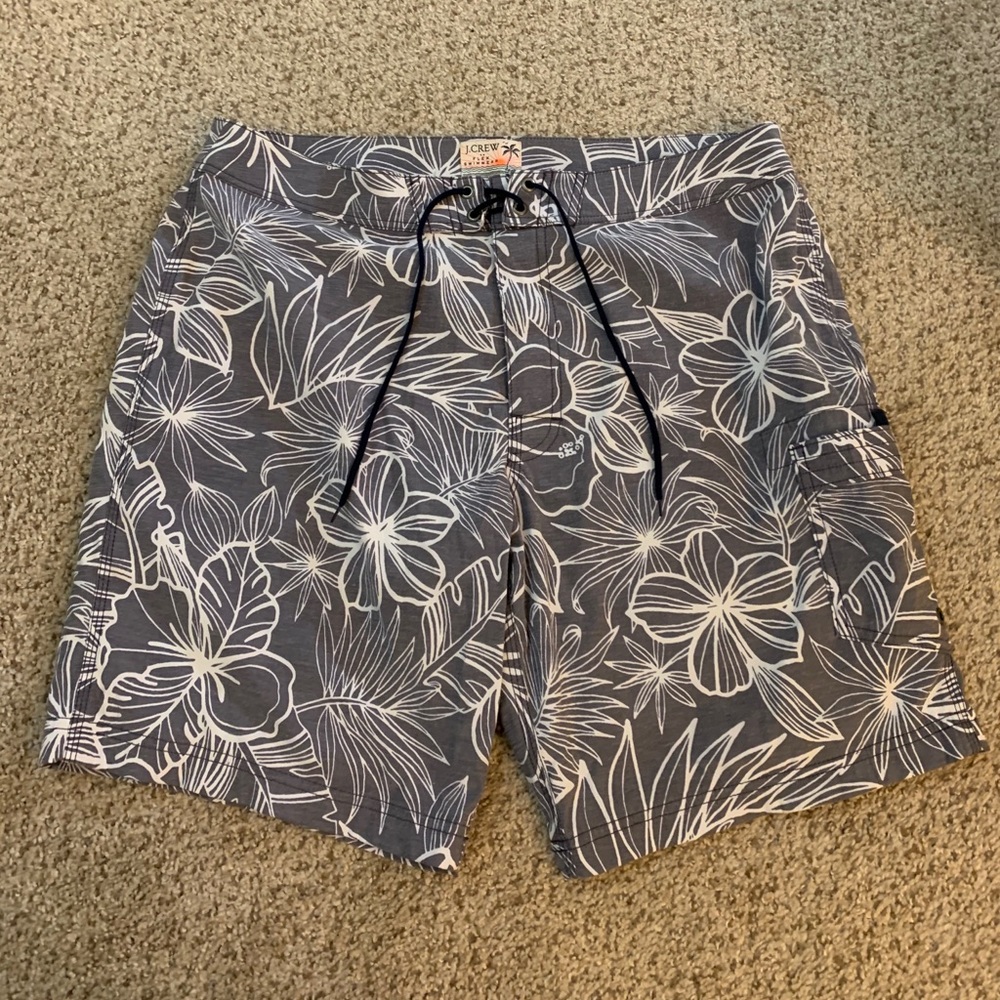 J Crew Size 34 Swimming Trunks